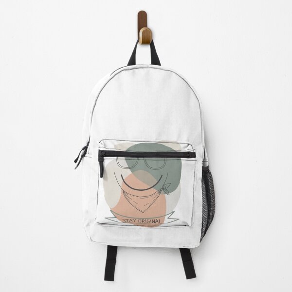 Item preview, Stay Original Abstract Smile Line Art designed and sold by KrzyFashions.