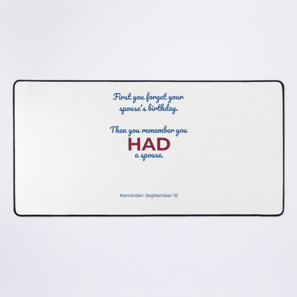 Item preview, Spouse Joke – September 16 designed and sold by ariksworld.