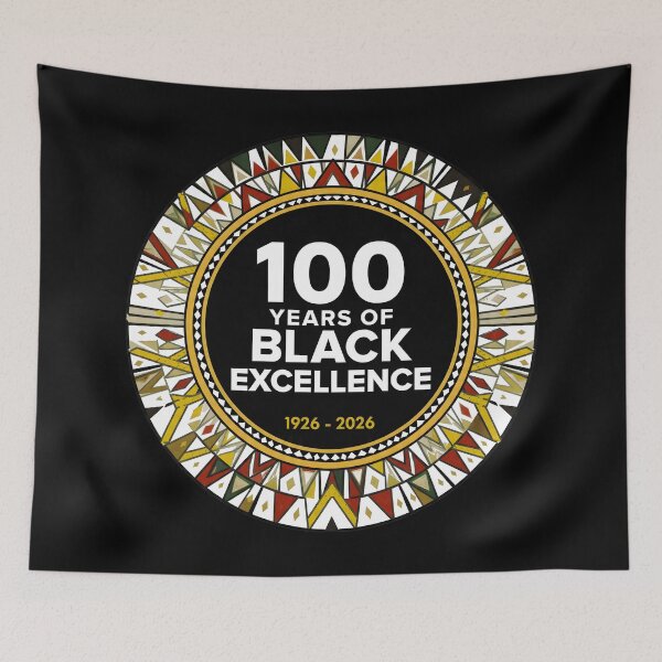 Item preview, 100 Years of Black Excellence 1926-2026 Graphic Design — Black History Celebration Tee designed and sold by Teetreasure2.