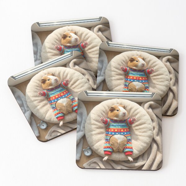 Item preview, Cute Guinea Pig Cuddles designed and sold by Running-Duck.