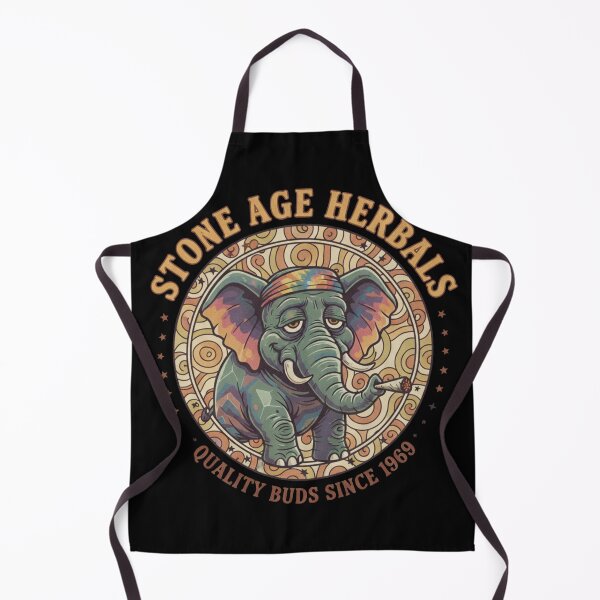 Item preview, Vintage Retro Stoned Elephant - Psychedelic 70s Aesthetic Logo designed and sold by TSE DESIGN.