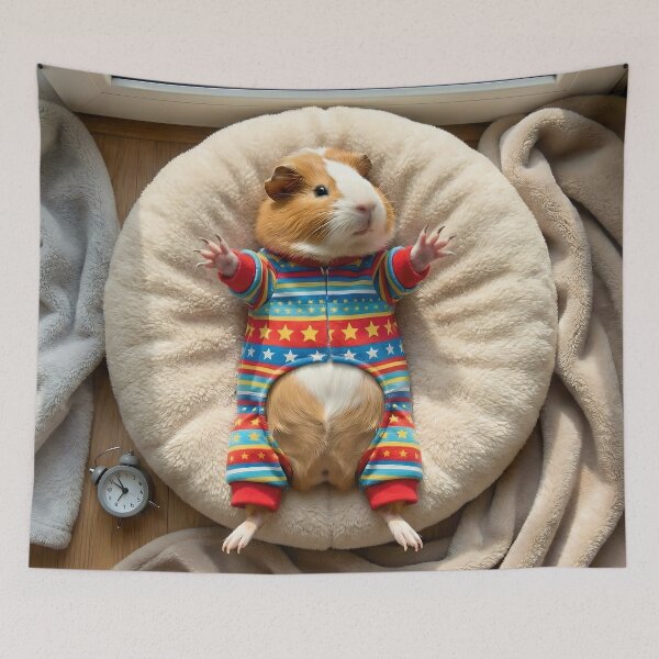 Item preview, Cute Guinea Pig Cuddles designed and sold by Running-Duck.