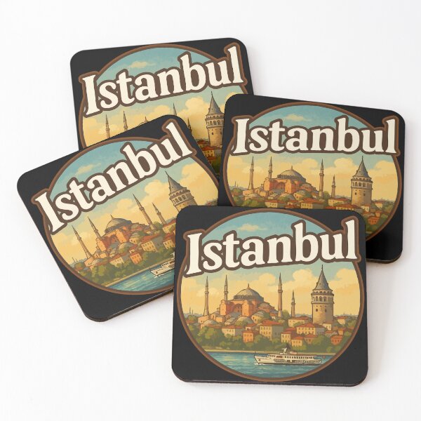 Item preview, Istanbul Turkey Vintage Travel designed and sold by TomFrontierArt.