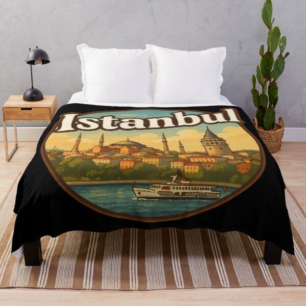 Item preview, Istanbul Turkey Vintage Travel designed and sold by TomFrontierArt.