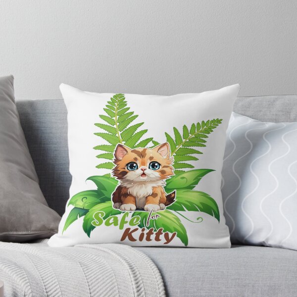 Item preview, Boston Fern – Safe for Kitty | Pet Friendly Houseplant Art designed and sold by SP Motif.