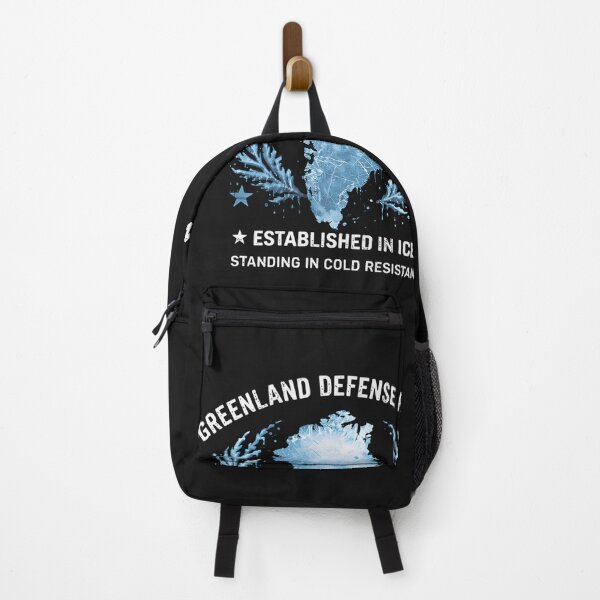Item preview, Greenland Defense Front Vintage Ice Map Arctic Pride Military Style designed and sold by ZyxDes.