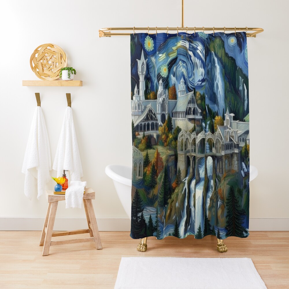Item preview, Shower Curtain designed and sold by VanGeek90.