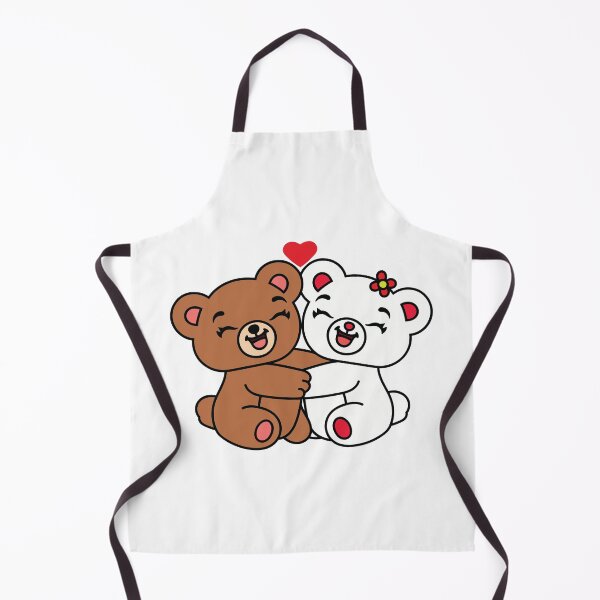 Item preview, Cute Hugging Teddy Bears Love – Adorable Valentine Bear designed and sold by MarshallStickerX.