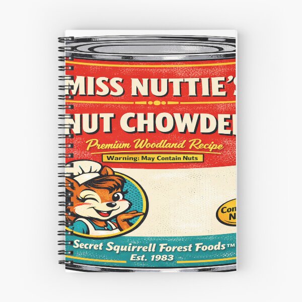 Item preview, Sopa de nueces de Miss Nuttie Pop Art designed and sold by SecretSquirrellDesigns.