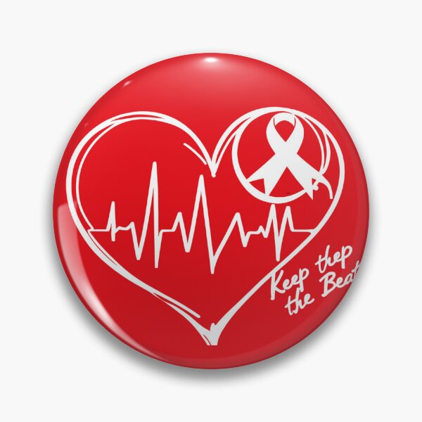 Item preview, Vintage Valentine Love Heart Pulse Romantic Design designed and sold by skymarket01.