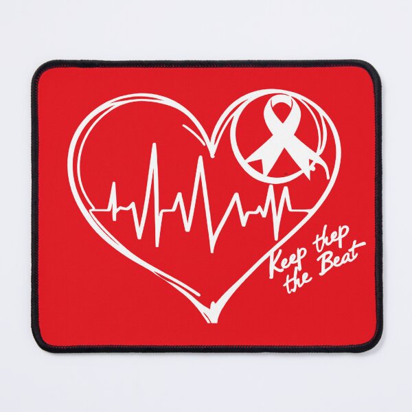 Item preview, Vintage Valentine Love Heart Pulse Romantic Design designed and sold by skymarket01.