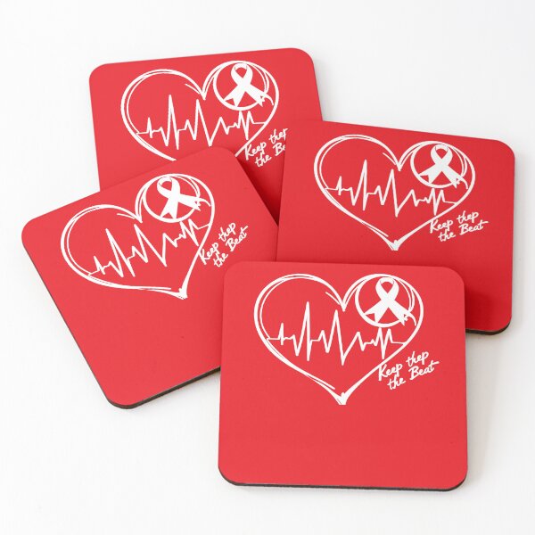 Item preview, Vintage Valentine Love Heart Pulse Romantic Design designed and sold by skymarket01.