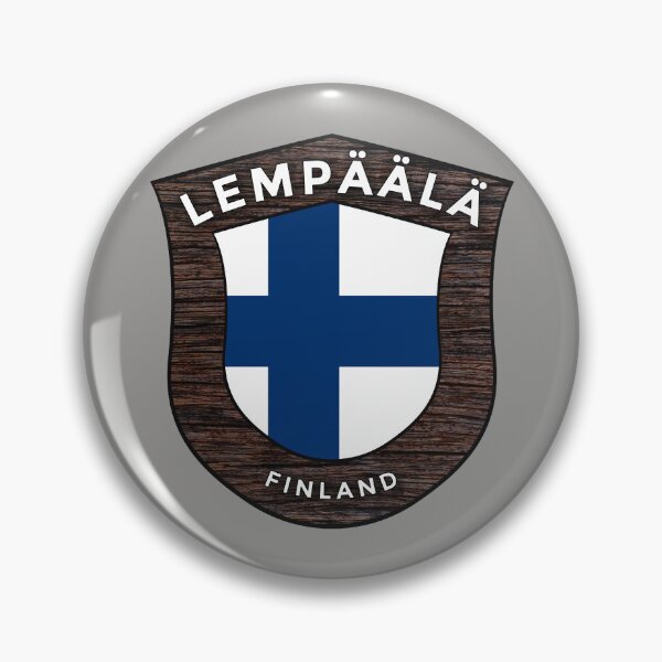Item preview, Lempäälä Finland Emblem Flag designed and sold by World Designs.