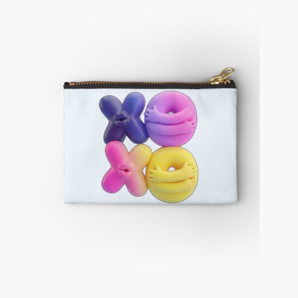 Item preview, Cute 3D XOXO Hugs and Kisses - Puffy Bubble Typography designed and sold by PixMoody.