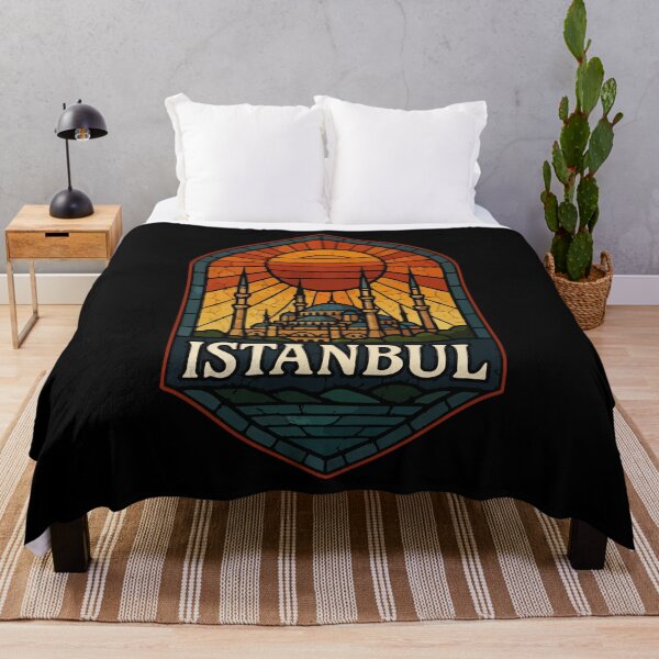 Item preview, Istanbul Turkey Stained Glass Art Travel designed and sold by TomFrontierArt.