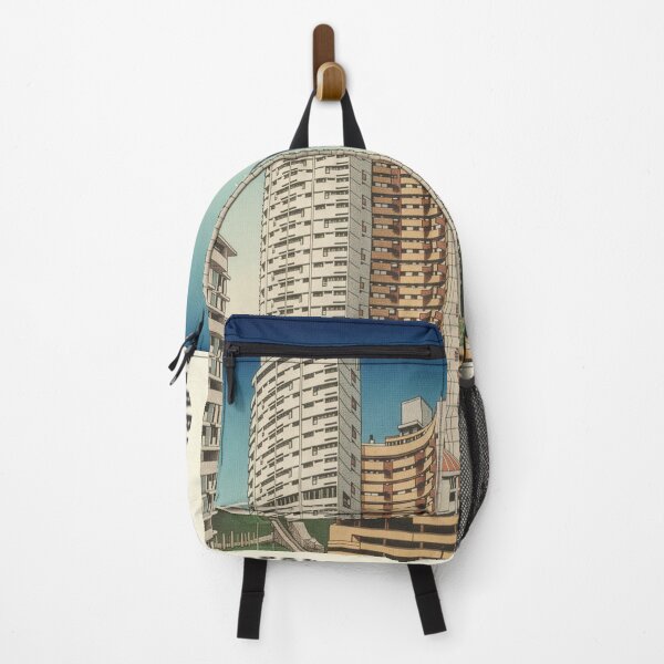 Item preview, Pearl Bank Apartments, Singapore  – (Modernist Woodblock Style)  designed and sold by Modernist Asian Woodblock.
