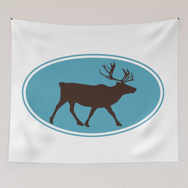 Item preview, Caribou design designed and sold by Wolagno.