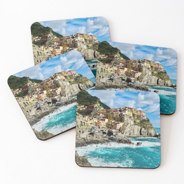Item preview, Italian colorful village Manarola designed and sold by happytraveller1.