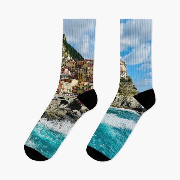 Item preview, Italian colorful village Manarola designed and sold by happytraveller1.