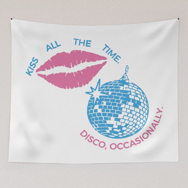 Item preview, Harry Styles Kiss All the Time Disco Occasionally Retro Pop Art Design designed and sold by Novaque.