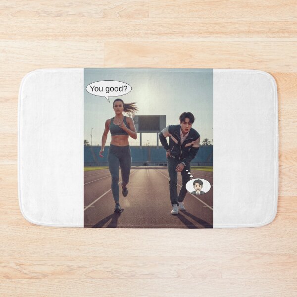 Item preview, You good? Running with her boyfriend designed and sold by Toonlympics.