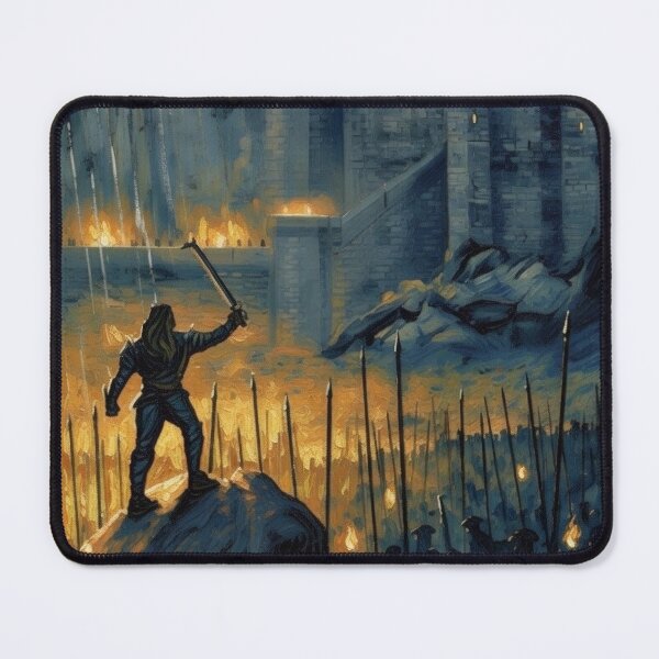 Item preview, The Starry Night of Helms Deep - Uruk Focus designed and sold by VanGeek90.