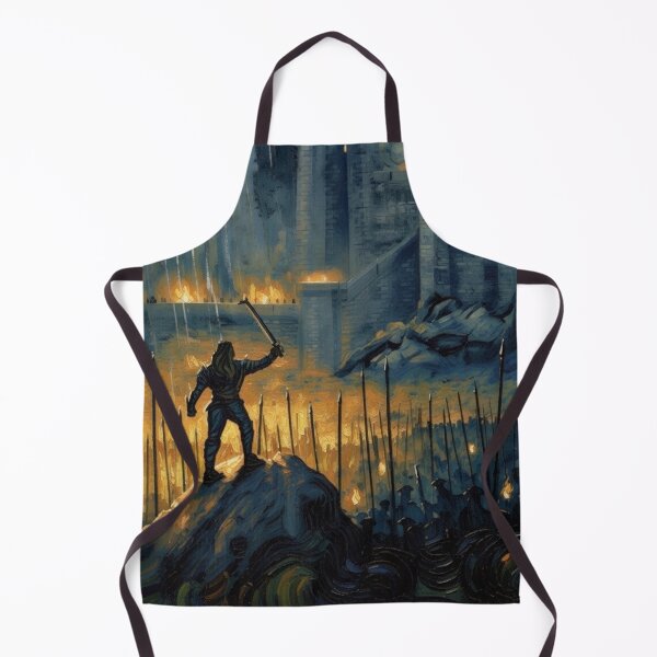 Item preview, The Starry Night of Helms Deep - Uruk Focus designed and sold by VanGeek90.