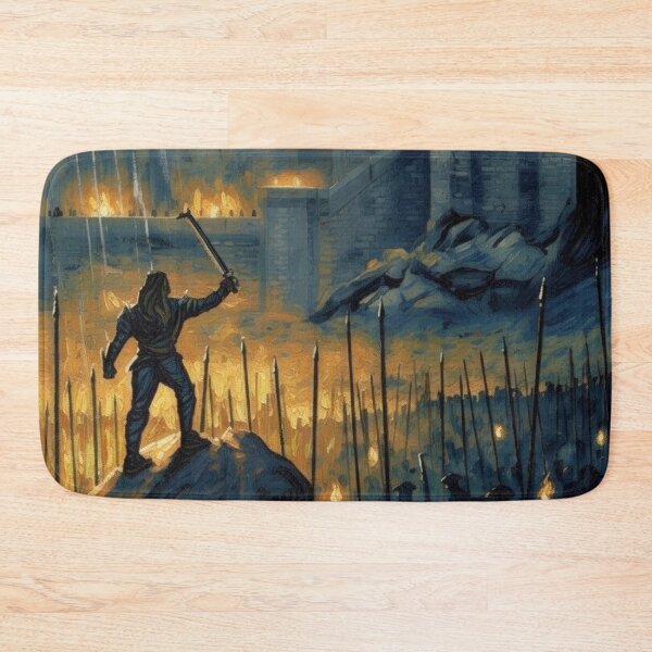Item preview, The Starry Night of Helms Deep - Uruk Focus designed and sold by VanGeek90.