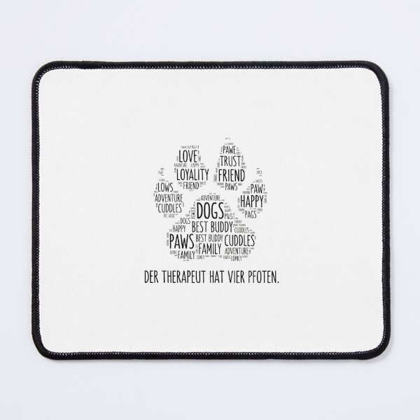Item preview, Dog paw word cloud – Emotional dog design designed and sold by marvin06pod.