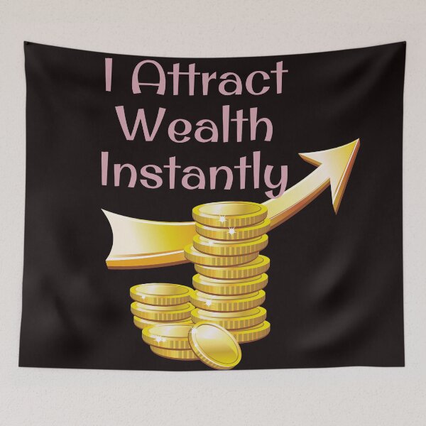 Item preview, Instant Wealth Attraction | Money Manifestation Design designed and sold by Adappai.