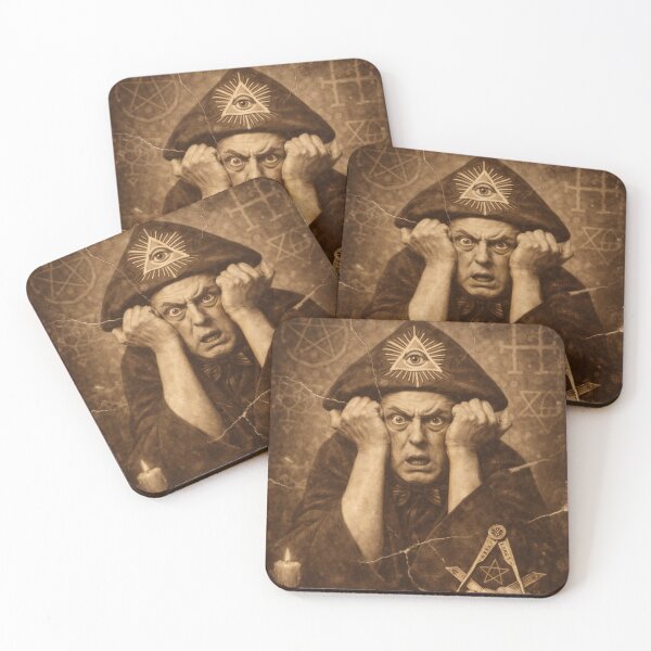 Item preview, Alister Crowley English occultist designed and sold by bluefrog.