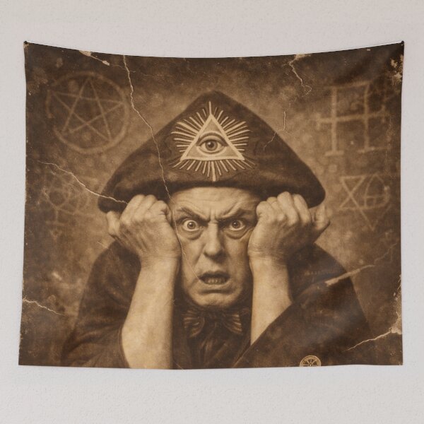 Item preview, Alister Crowley English occultist designed and sold by bluefrog.