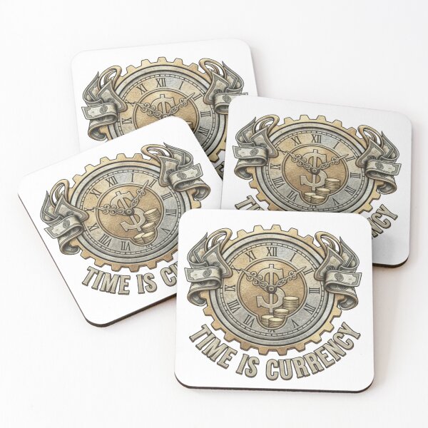Item preview, Time is Currency  designed and sold by Talented Bum.