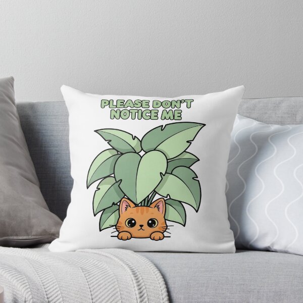 Item preview, Please Don’t Notice Me Introvert Cat designed and sold by artaipix.