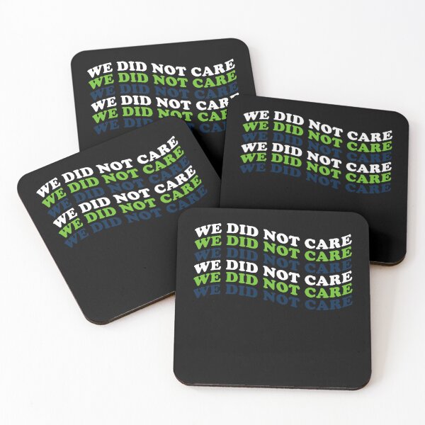Item preview, We Did Not Care Seattle Bold Coach Rant Meme designed and sold by margamPagenberg.