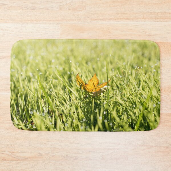 Item preview, Autumn Leaf in Dewy Grass designed and sold by Georgia Mizuleva.