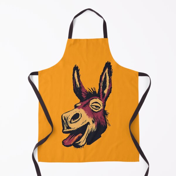Item preview, Laughing Burro: Gritty Vintage Donkey Art designed and sold by v1per4ever.