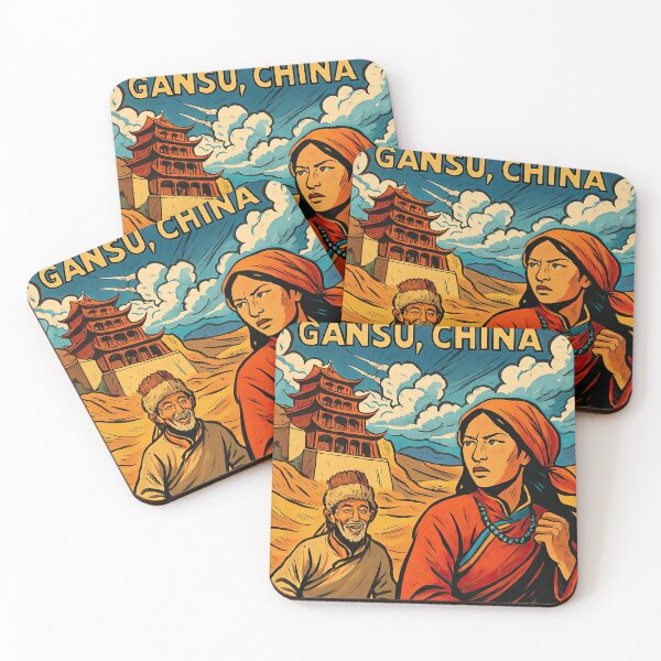 Item preview, Gansu, China | Comics stylCartoone -  designed and sold by ComicsFactory.