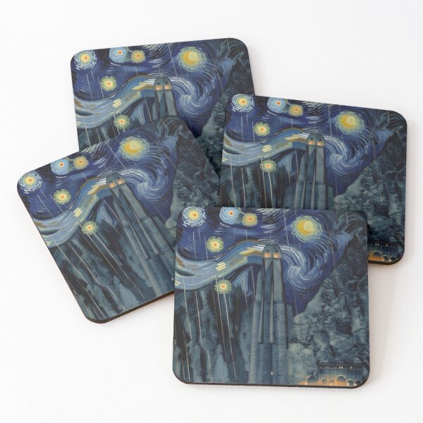 Item preview, The Starry Night of Helms Deep - Tower Focus designed and sold by VanGeek90.