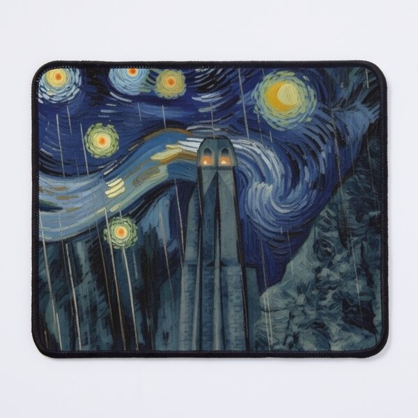 Item preview, The Starry Night of Helms Deep - Tower Focus designed and sold by VanGeek90.