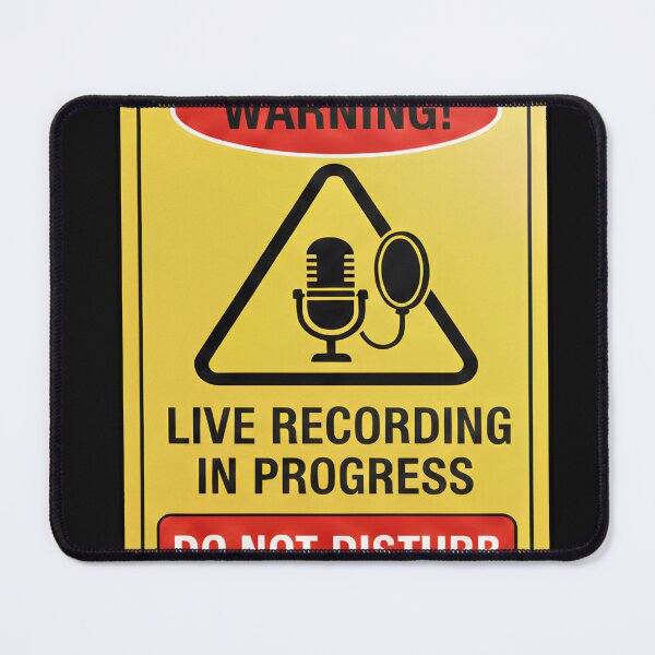 Item preview, Warning! Live Recording In Progress designed and sold by Gnfree.