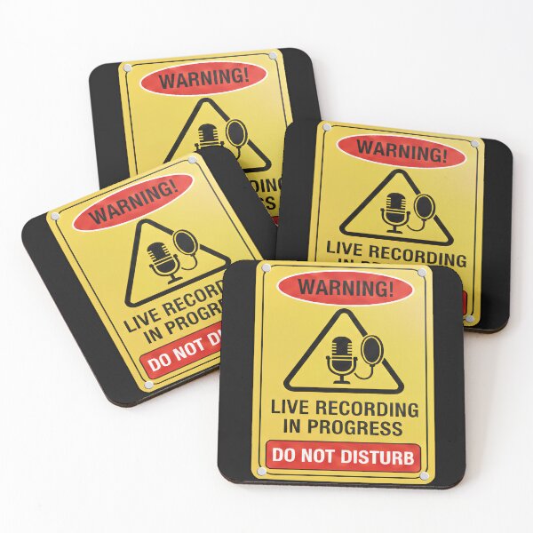 Item preview,  Warning! Live Recording In Progress designed and sold by Gnfree.