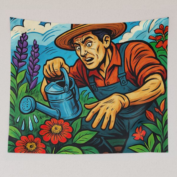 Item preview, Gardener | Comics stylCartoone -  designed and sold by ComicsFactory.