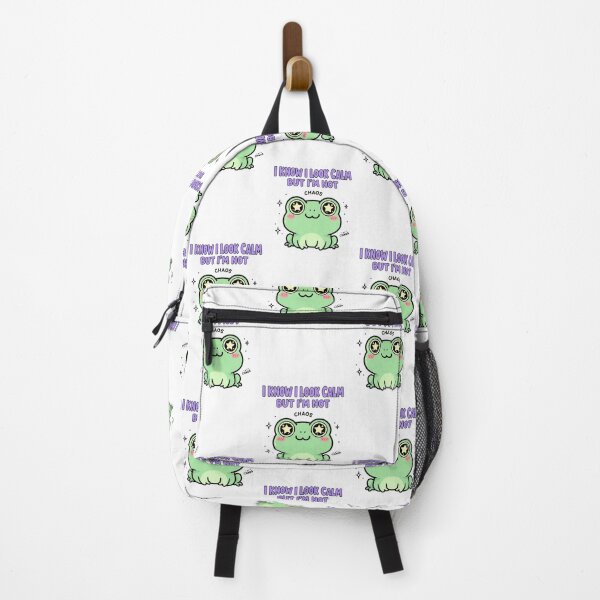 Item preview, I Know I Look Calm But I’m Not - Frog Design designed and sold by artaipix.