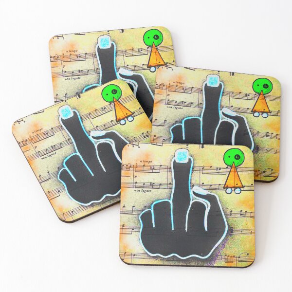 Item preview, Up Yours By Blink Friction Sarnia de la Mare Art Gallery  designed and sold by Tale Teller Club.