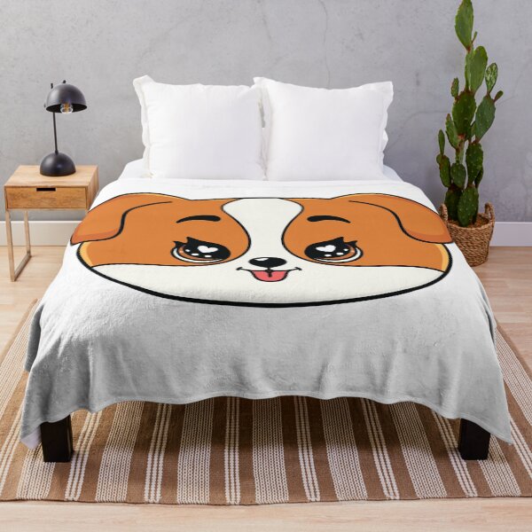 Item preview, Cute Puppy Face – Adorable Kawaii Dog designed and sold by MarshallStickerX.