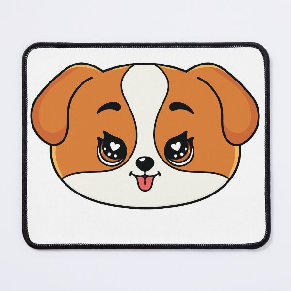 Item preview, Cute Puppy Face – Adorable Kawaii Dog designed and sold by Marshallamoakohene.