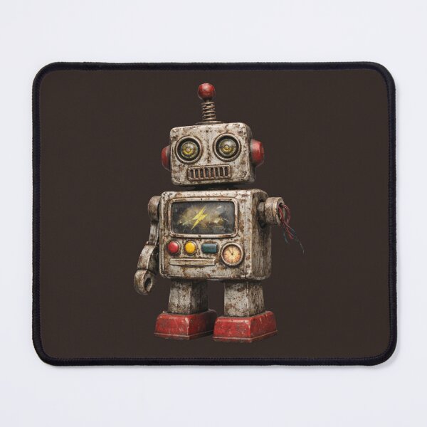 Item preview, Rusty Toy Robot – Childhood Machine designed and sold by DesignsByHania.