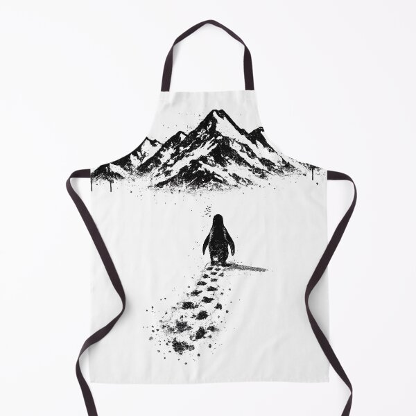 Item preview, Viral Penguin Walking Toward Mountain designed and sold by Animeshirt33.