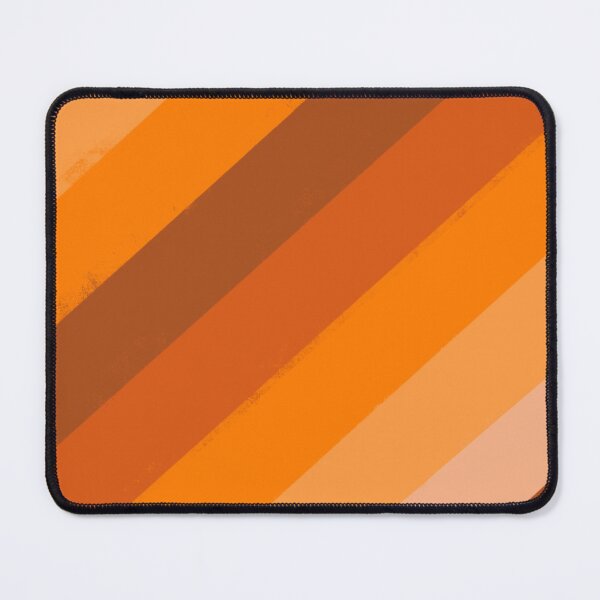 Item preview, Brown and Orange, 70s, Retro, Painterly Stripes  designed and sold by OneThreeSix.